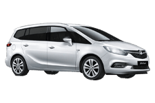 Van Hire Holmfirth - Vauxhall Zafira 7-Seater - Minibus hire Holmfirth